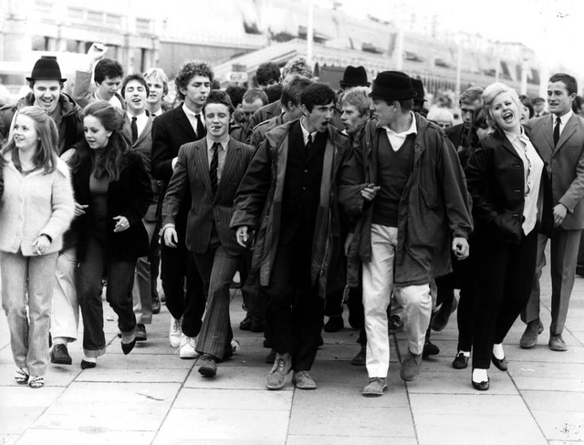 "Youth Culture - Mods & Rockers 1960s - 1970s" by Paul Townsend on Flickr (CC BY-NC 2.0)