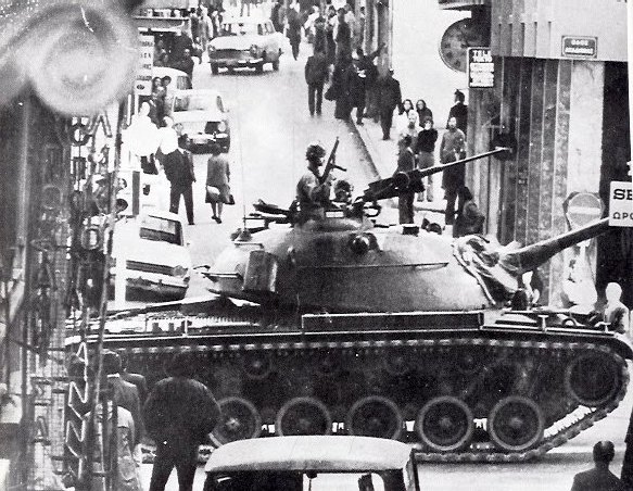 Αποτέλεσμα εικόνας για Grecia 1967- 1974: la dittatura dei colonnelli