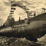 Sommergibile "Ondina" della Regia Marina, varo. 1933