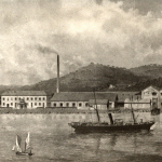 Lo stabilimento di San Bartolomeo in una stampa d’epoca. 1886