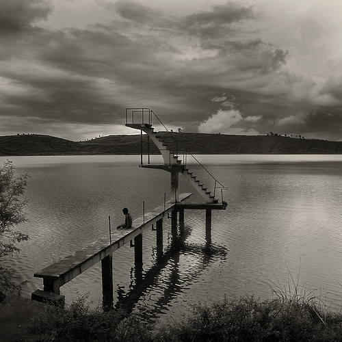 "Plongeoir malgache (b&w version)" by REMY SAGLIER - DOUBLERAY on Flickr (CC BY-NC-ND 2.0)