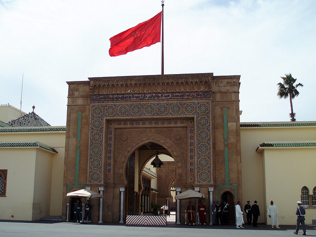 "Morocco, April 2008: Rabat kings palace" by David Holt on Flickr (CC BY-SA 2.0)