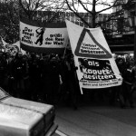 "Demonstration, Berliner Häuserkampf / Transparent Kurt Jotter/FDGÖ/Büro für ungewöhnliche Maßnahmen, Berlin" by Kurt Jotter via Wikimedia Commons (CC BY-SA 3.0) Demonstration, Berliner Häuserkampf / Transparent Kurt Jotter/FDGÖ/Büro für ungewöhnliche Maßnahmen, Berlin by Kurt Jotter via Wikimedia Commons (CC BY-SA 3.0)