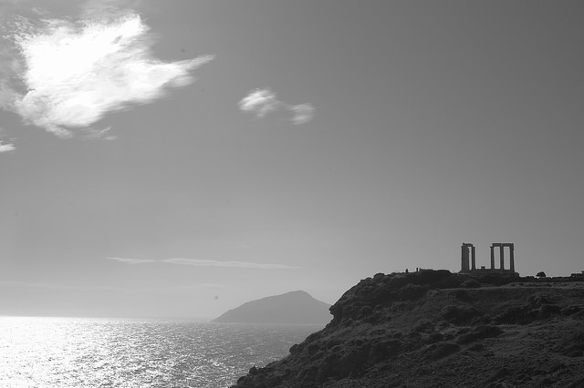 "The Poseidon Temple at Cape Sounion" by Sigfrid Lundberg on Flickr (CC BY-SA 2.0)