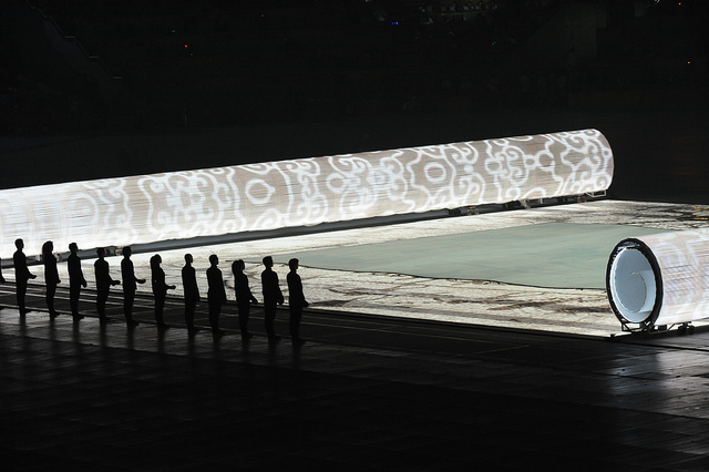 "2008 Summer Olympics - Opening Ceremony - Beijing, China" by U.S. Army on Flickr (CC BY 2.0)
