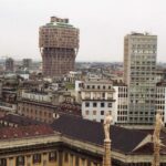 "View from Milan Cathedral (1993)" by Hunter Desportes on Flickr (CC BY 2.0)