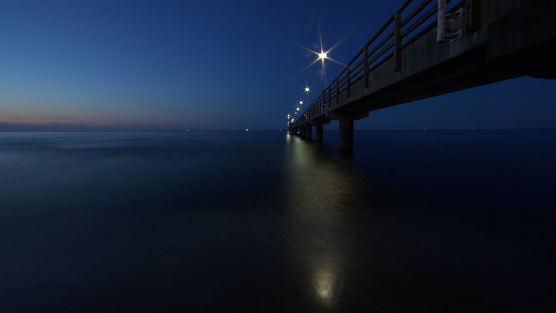 "A Night at the pier by P. Sam on Flickr (CC BY 2.0)