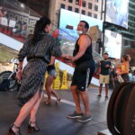 "23.Salsa.RedSteps.TimesSquare.NYC.24August2021" by Elvert Barnes on Flickr (CC BY-SA 2.0)