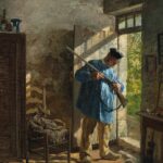 "Pred lovom, 1883. Olio su tela." by Jurij Šubic  (1855–1890) via Wikimedia Commons (Public Domain)